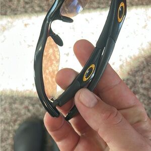 Oakley Black and Gold Men's Glasses